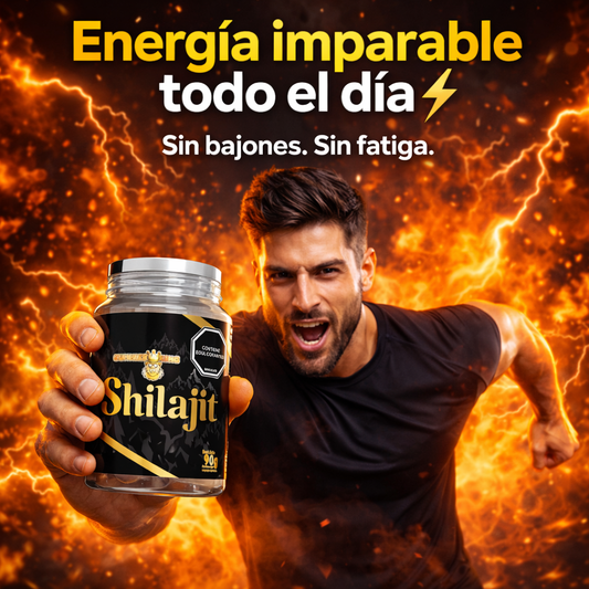 Gomas Shilajit 💚 Fuerza, Presencia y Rendimiento 💪 2x1