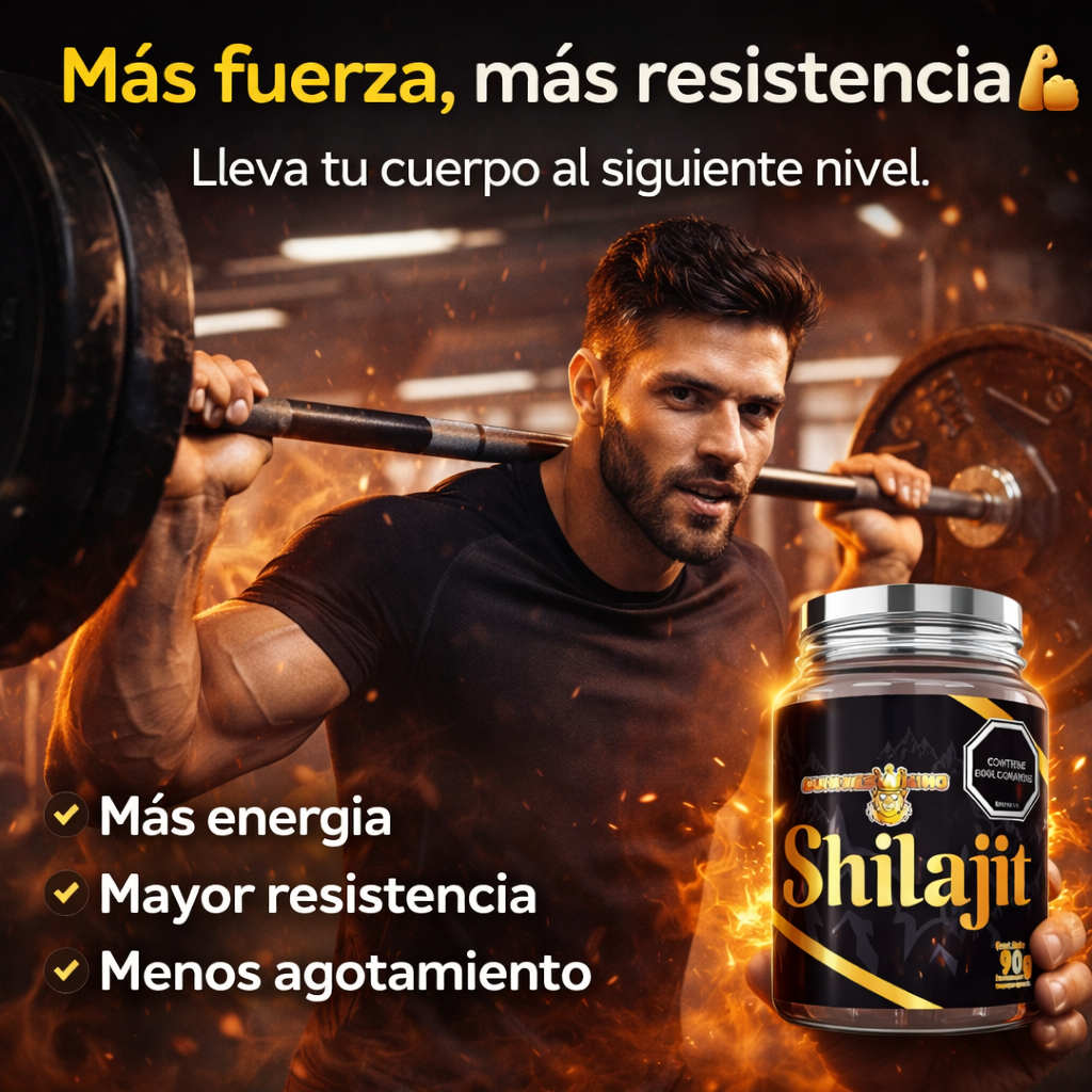 Gomas Shilajit 💚 Fuerza, Presencia y Rendimiento 💪 2x1