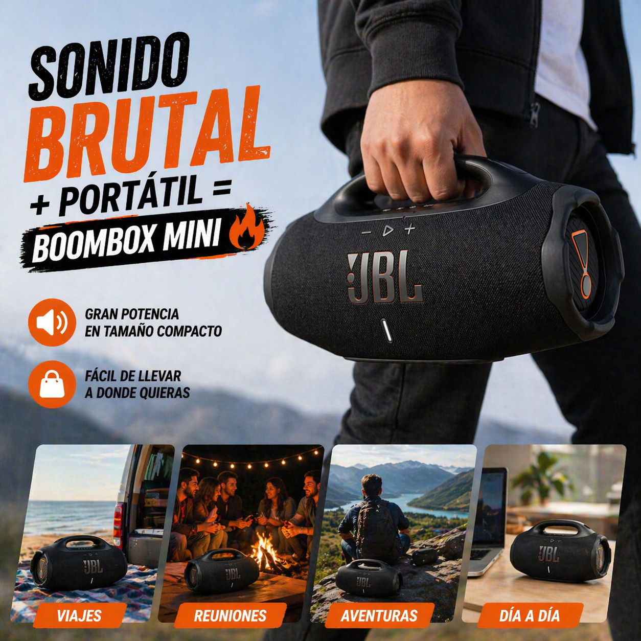 JBL BoomBox Mini PowerSound