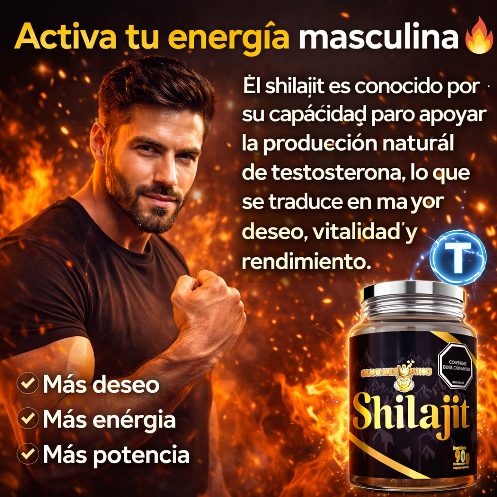 Gomas Shilajit 💚 Fuerza, Presencia y Rendimiento 💪 2x1