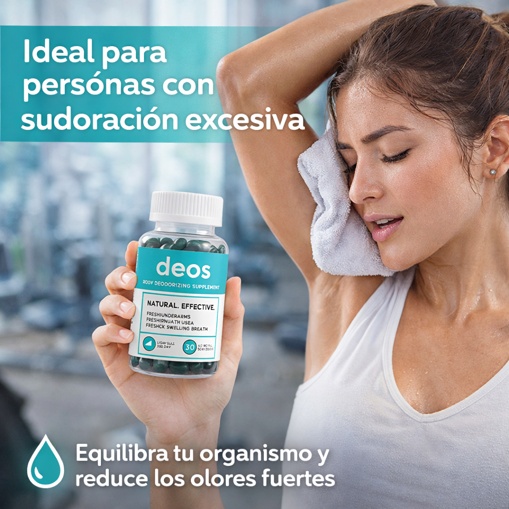 DEOS – Desodorizante Corporal en Cápsulas Paga 1 lleva 2